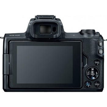 Беззеркальный фотоаппарат Canon EOS M50 Kit 15-45 IS STM Черный цвет