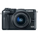 Беззеркальный фотоаппарат Canon EOS M6 Kit 15-45 IS STM Черный