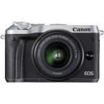 Беззеркальный фотоаппарат Canon EOS M6 Kit 15-45 IS STM Серебристый