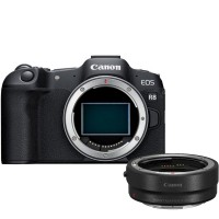 Беззеркальный фотоаппарат Canon EOS R8 Body с адаптером EF-EOS R