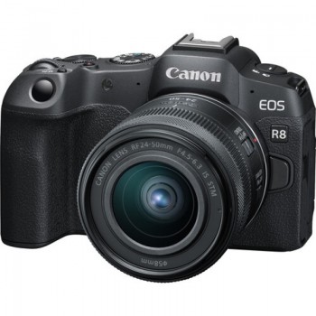 Беззеркальный фотоаппарат Canon EOS R8 kit 24-50 IS STM