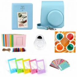 Подарочный набор для Fujifilm Instax MINI 11 (голубой 7 в 1)