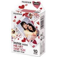 Картридж Fujifilm Instax Mini Heart Sketch (10 снимков)