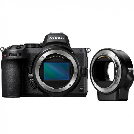 Беззеркальный фотоаппарат Nikon Z5 Body с адаптером Nikon FTZ