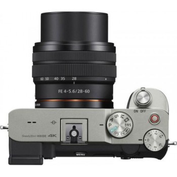 Беззеркальный фотоаппарат Sony Alpha a7C Kit 28-60mm (ILCE-7CL) Серебристый цвет
