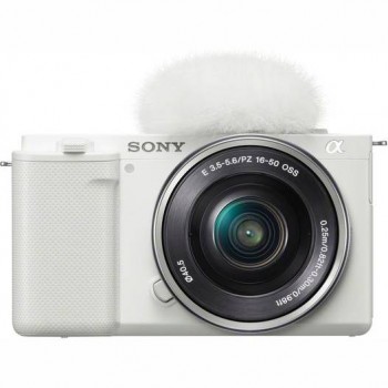 Беззеркальный фотоаппарат Sony ZV-E10L Kit 16-50mm Белый цвет