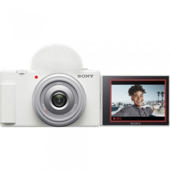 Беззеркальный фотоаппарат Sony ZV-1F Vlog Camera Белый цвет