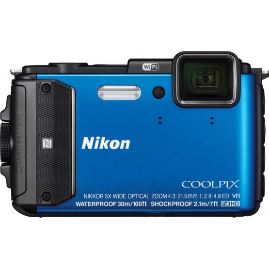 Фотоаппарат Nikon Coolpix AW130 синий