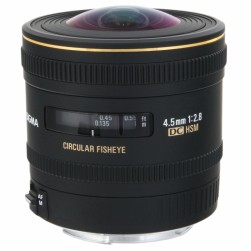 Объектив Sigma AF 4.5mm f/2.8 EX DC HSM Circular Fisheye Canon EF-S