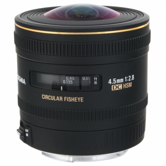 Объектив Sigma AF 4.5mm f/2.8 EX DC HSM Circular Fisheye для Canon EF-S