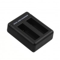 Зарядное устройство на 2 акб для GoPro HERO4 (Fujimi GP 2AHDBT-401USB)