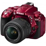 Nikon D5300 Kit 18-55mm VR II красный