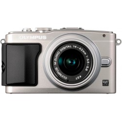 Olympus PEN E-PL5 Double Kit 14-42mm + 45mm f/1:8 серебристый