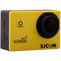 Экшн-камера SJCAM SJ4000 WiFi (желтый)