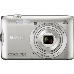 Цифровой фотоаппарат Nikon Coolpix A300 серебристый