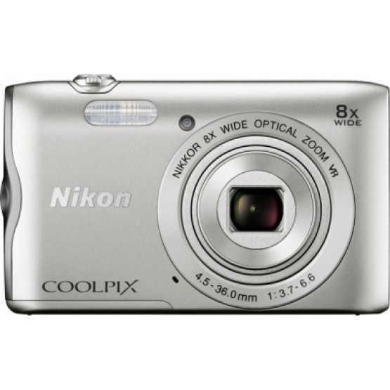 Фотоаппарат Nikon Coolpix A300 серебристый