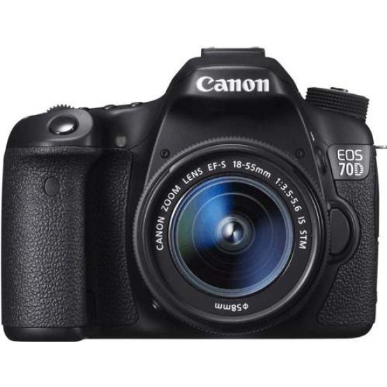 Зеркальный фотоаппарат Canon EOS 70D Kit 18-55mm IS STM