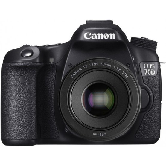 Зеркальный фотоаппарат Canon EOS 70D Kit 50mm f/1.8 STM