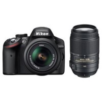 Nikon D3200 Double Kit 18-55mm VR II + 55-300mm VR