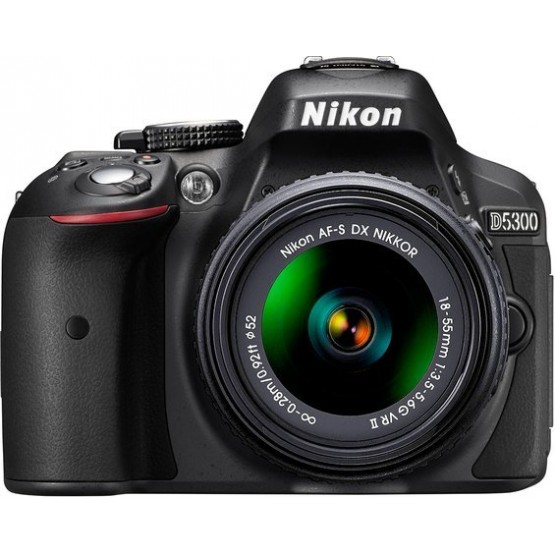Зеркальный фотоаппарат Nikon D5300 Kit 18-55mm VR II черный