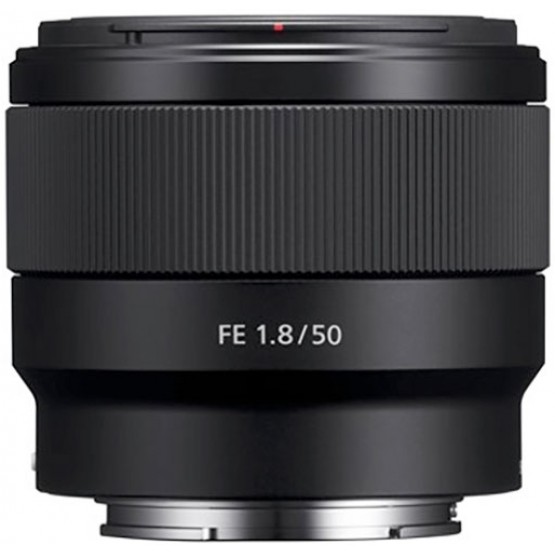 Объектив Sony FE 50mm f/1.8 (SEL50F18F) черный