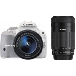 Canon EOS 100D Double Kit 18-55mm IS STM + 55-250mm IS STM белый