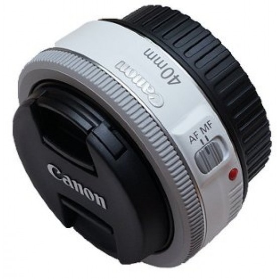 Объектив Canon EF 40mm f/2.8 STM белый