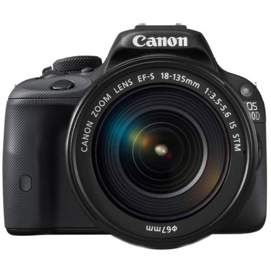 Зеркальный фотоаппарат Canon EOS 100D Kit 18-135mm IS STM черный