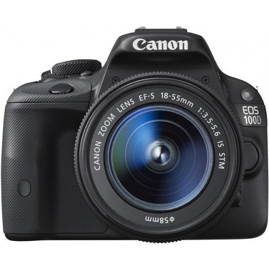 Зеркальный фотоаппарат Canon EOS 100D Kit 18-55mm IS STM черный