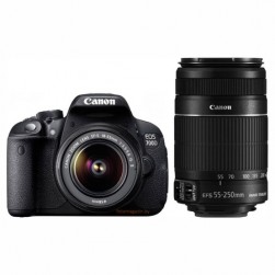 Canon EOS 700D Double Kit 18-55mm IS II + 55-250mm IS II