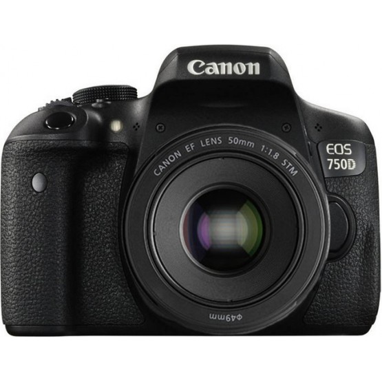 Зеркальный фотоаппарат Canon EOS 750D Kit 50mm f/1.8 STM