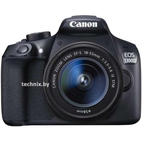 Зеркальный фотоаппарат Canon EOS 1300D Kit 18-55mm IS STM