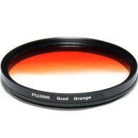 Градиентный оранжевый светофильтр Fujimi GC-orange для объектива 58mm
