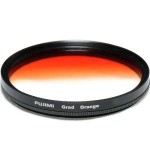 Градиентный оранжевый светофильтр Fujimi GC-orange для объектива 52mm