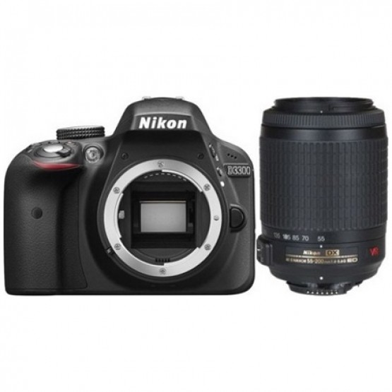 Зеркальный фотоаппарат Nikon D3300 Kit 55-200mm VR II