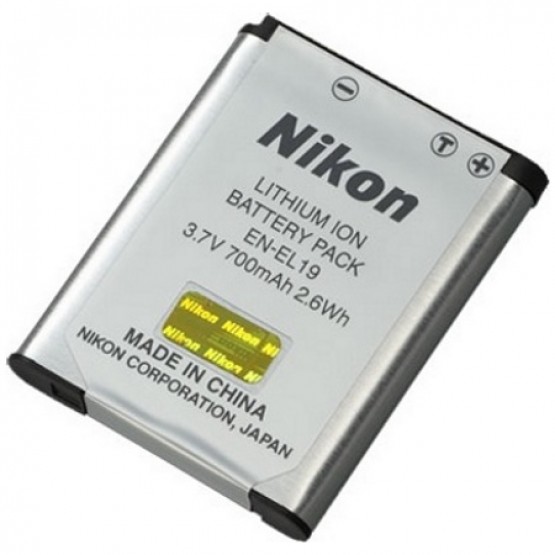 Аккумулятор Nikon EN-EL19 для Coolpix S2800 S2900 S3600 S5300 S6700 S6800 (аналог)