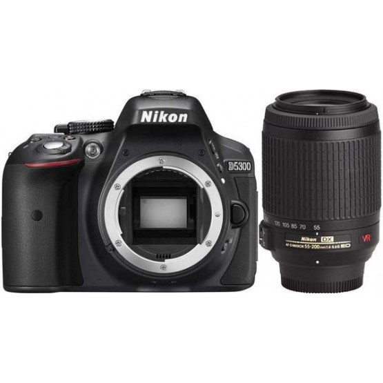 Зеркальный фотоаппарат Nikon D5300 Kit 55-200mm VR II