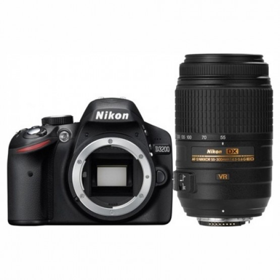 Зеркальный фотоаппарат Nikon D3200 Kit 55-300mm VR