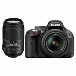 Nikon D5200 Double Kit 18-55mm VR II + 55-300mm VR