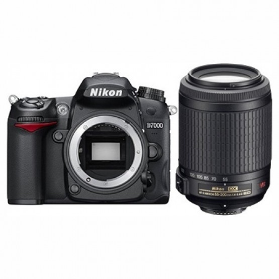 Зеркальный фотоаппарат Nikon D7000 Kit 55-200mm VR II