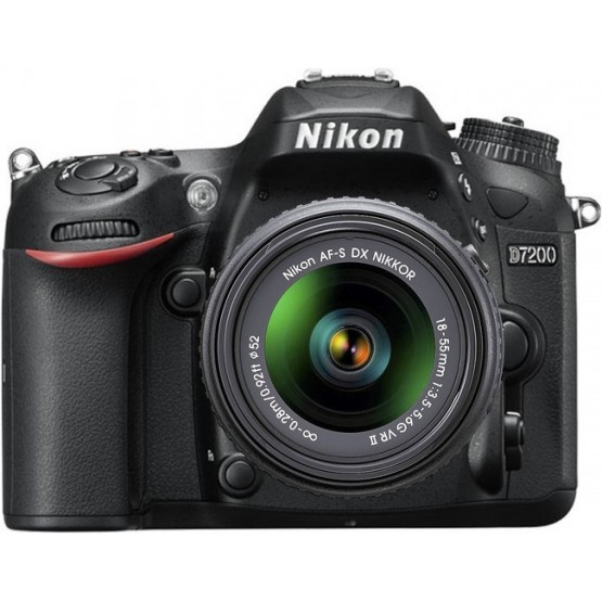 Зеркальный фотоаппарат Nikon D7200 Kit 18-55mm VR II