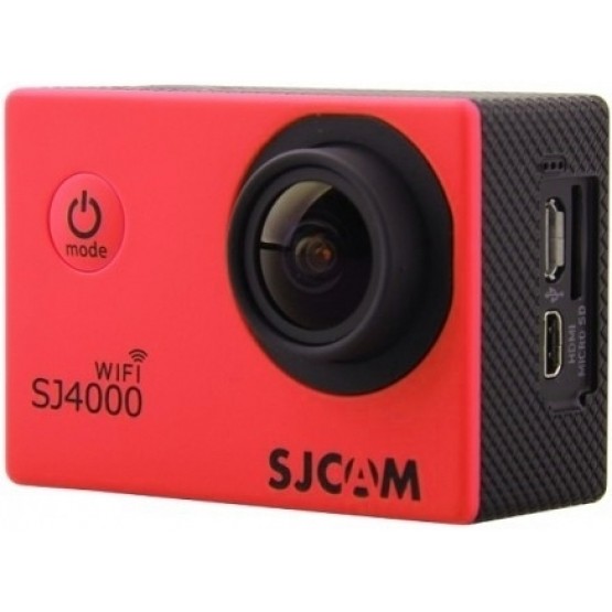 Экшн-камера SJCAM SJ4000 WiFi Красный