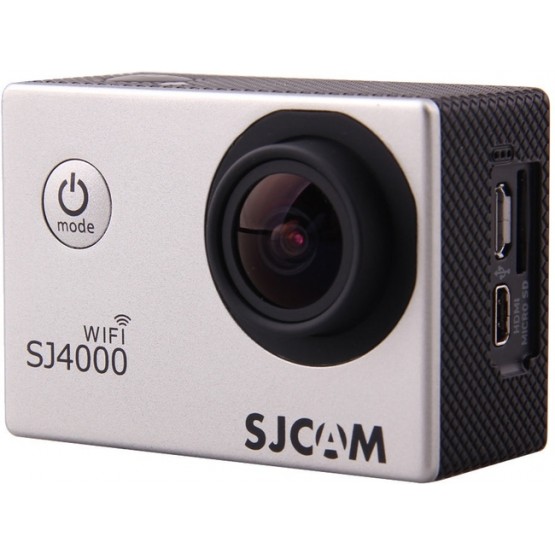 Экшн-камера SJCAM SJ4000 WiFi Серебристый