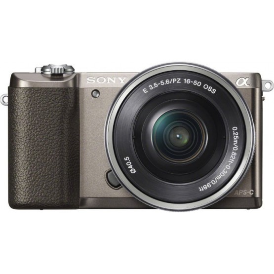 Беззеркальный фотоаппарат Sony Alpha A5100L Kit 16-50mm коричневый