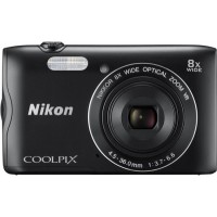 Цифровой фотоаппарат Nikon Coolpix A300 черный