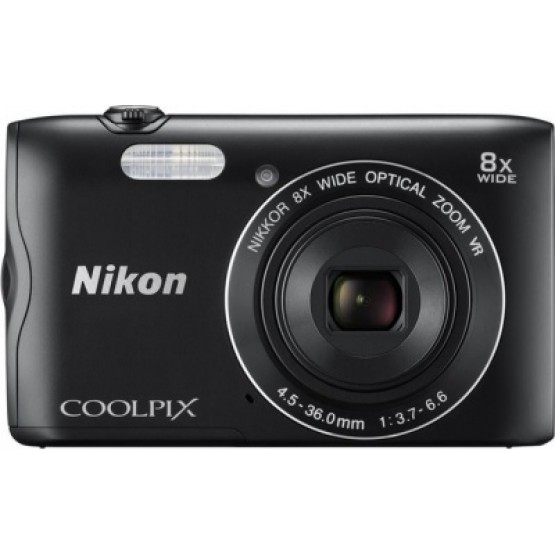 Фотоаппарат Nikon Coolpix A300 черный