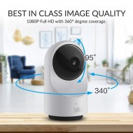 Сетевая IP-камера Xiaomi YI Dome X camera Белый цвет