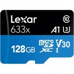 Карта памяти Lexar High-Performance microSDXC 128Gb UHS-I U3 A1 V30