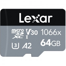 Карта памяти Lexar Professional 1066x microSDXC 64Gb UHS-I U3 A2 V30 160/70