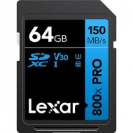 Карта памяти Lexar High-Performance 800x PRO SDXC 64Gb UHS-I U3 V30